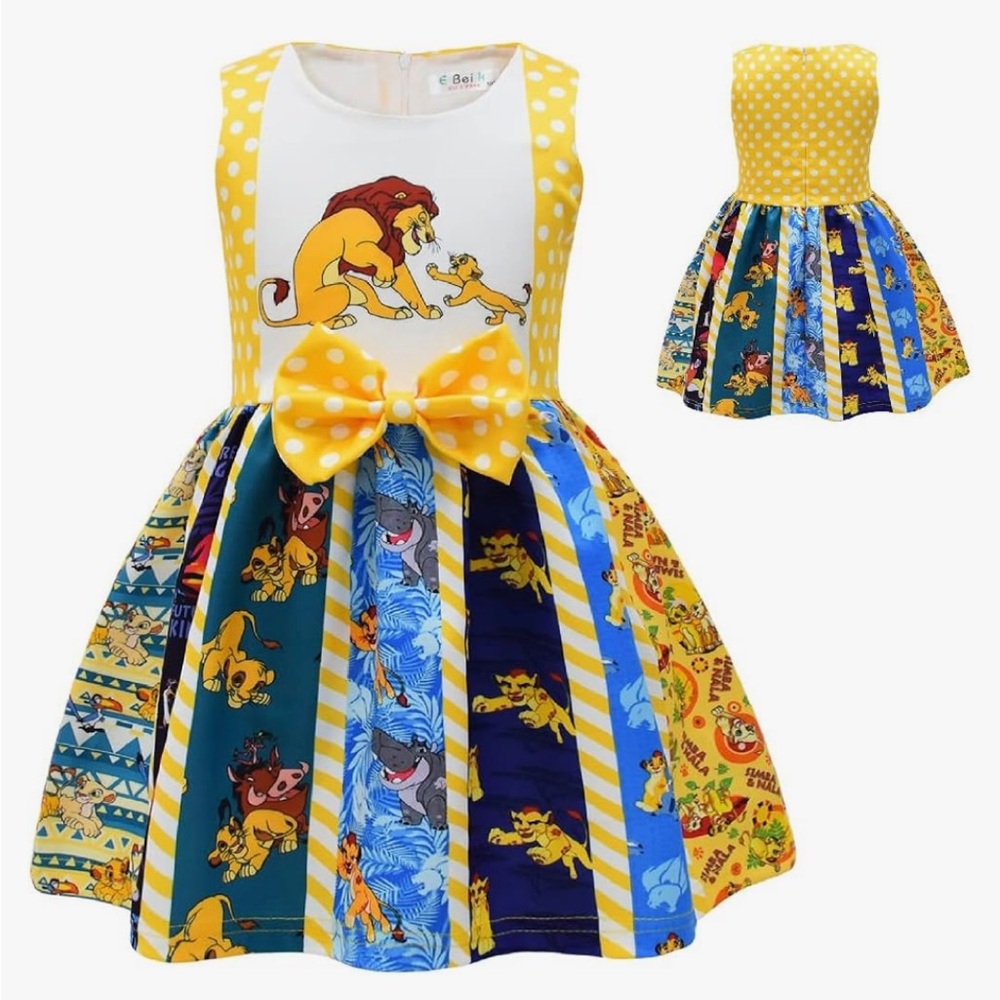 Lion King Dress Girls (7-8)